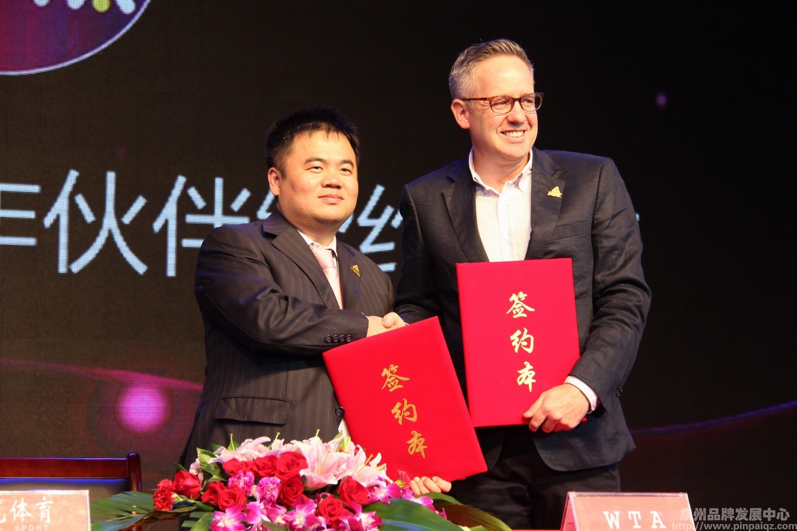 匹克与WTA签署续约合同