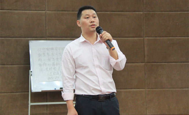 辉煌卫浴抛光部学习型班组培训